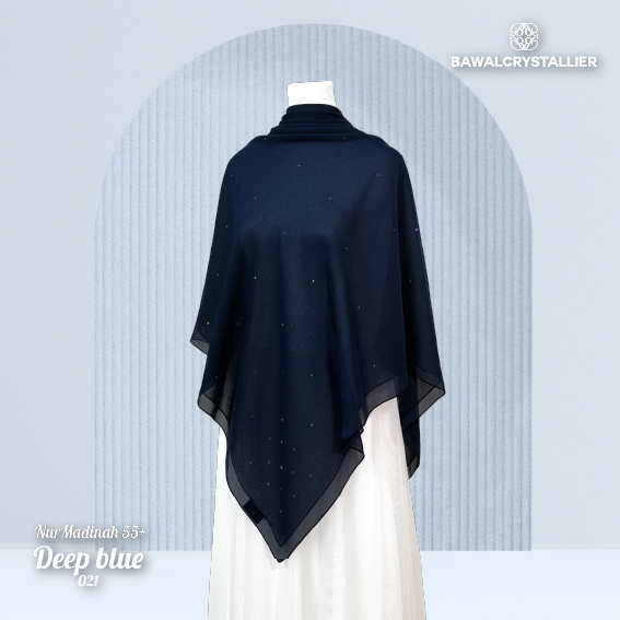 CRYSTALLIER NUR MADINAH DEEP BLUE 021