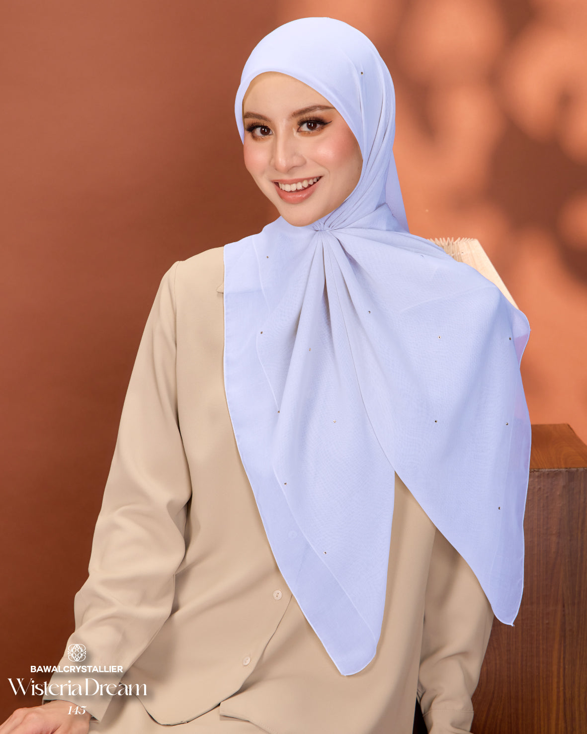 CRYSTALLIER BATU TABUR WISTERIA DREAM (145)