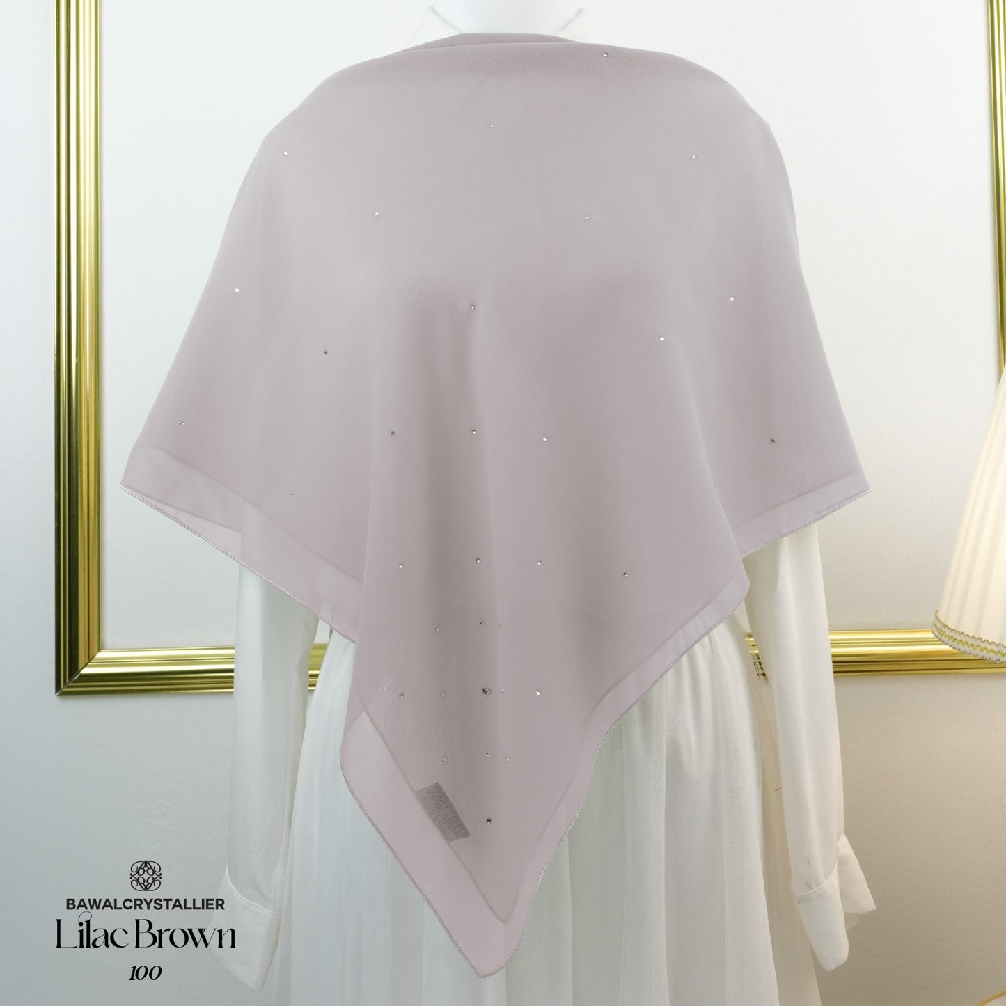 CRYSTALLIER STARDUST ESSENTIAL LILAC BROWN (100)