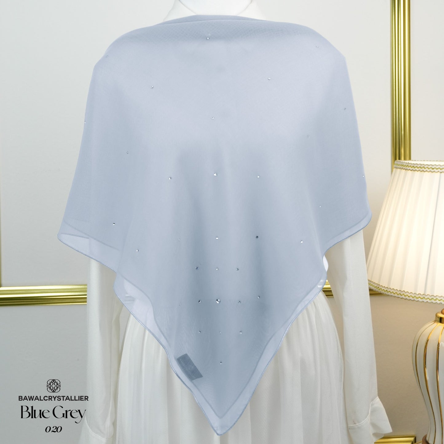 CRYSTALLIER STARDUST ESSENTIAL BLUE GREY (020)