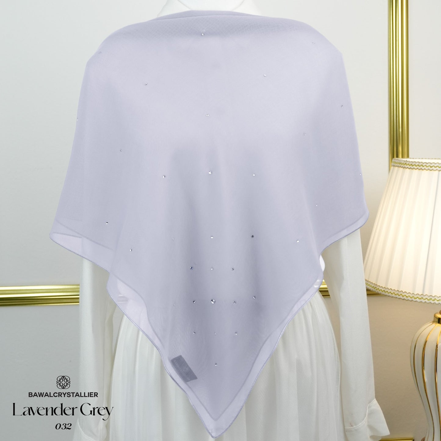 CRYSTALLIER STARDUST ESSENTIAL LAVENDER GREY (032)