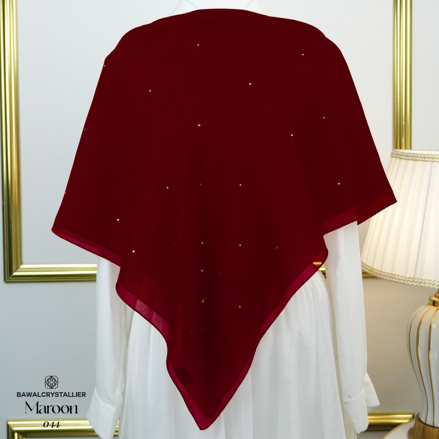 CRYSTALLIER STARDUST ESSENTIAL MAROON (044)