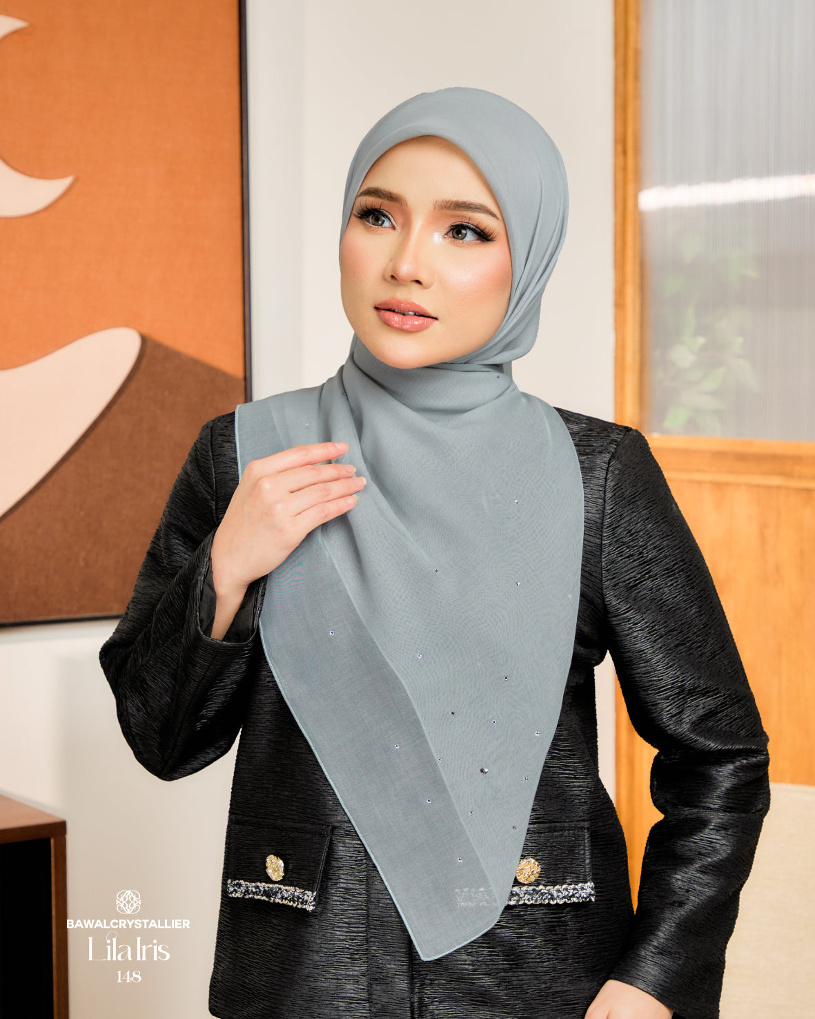 CRYSTALLIER BATU TABUR LILA IRIS (148)