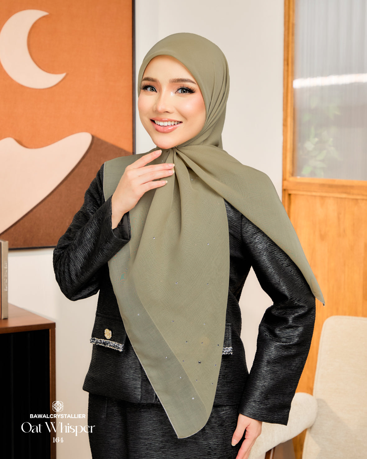 CRYSTALLIER BATU TABUR OAT WHISPER (164)