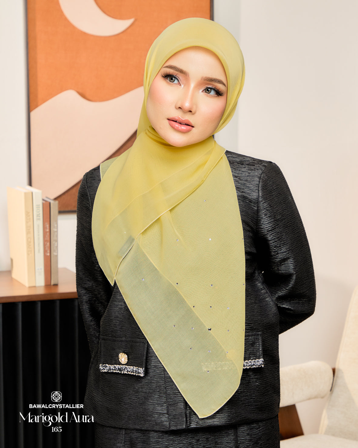 CRYSTALLIER BATU TABUR MARIGOLD AURA (165)