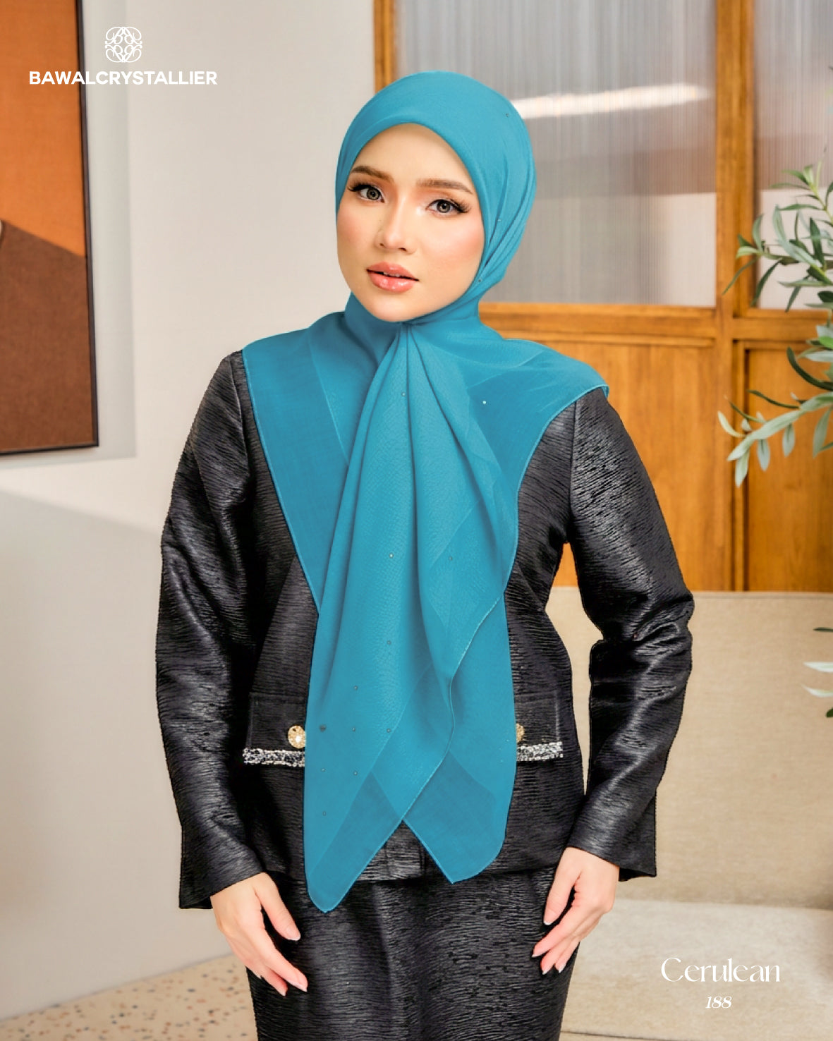 CRYSTALLIER BATU TABUR CERULEAN (188)
