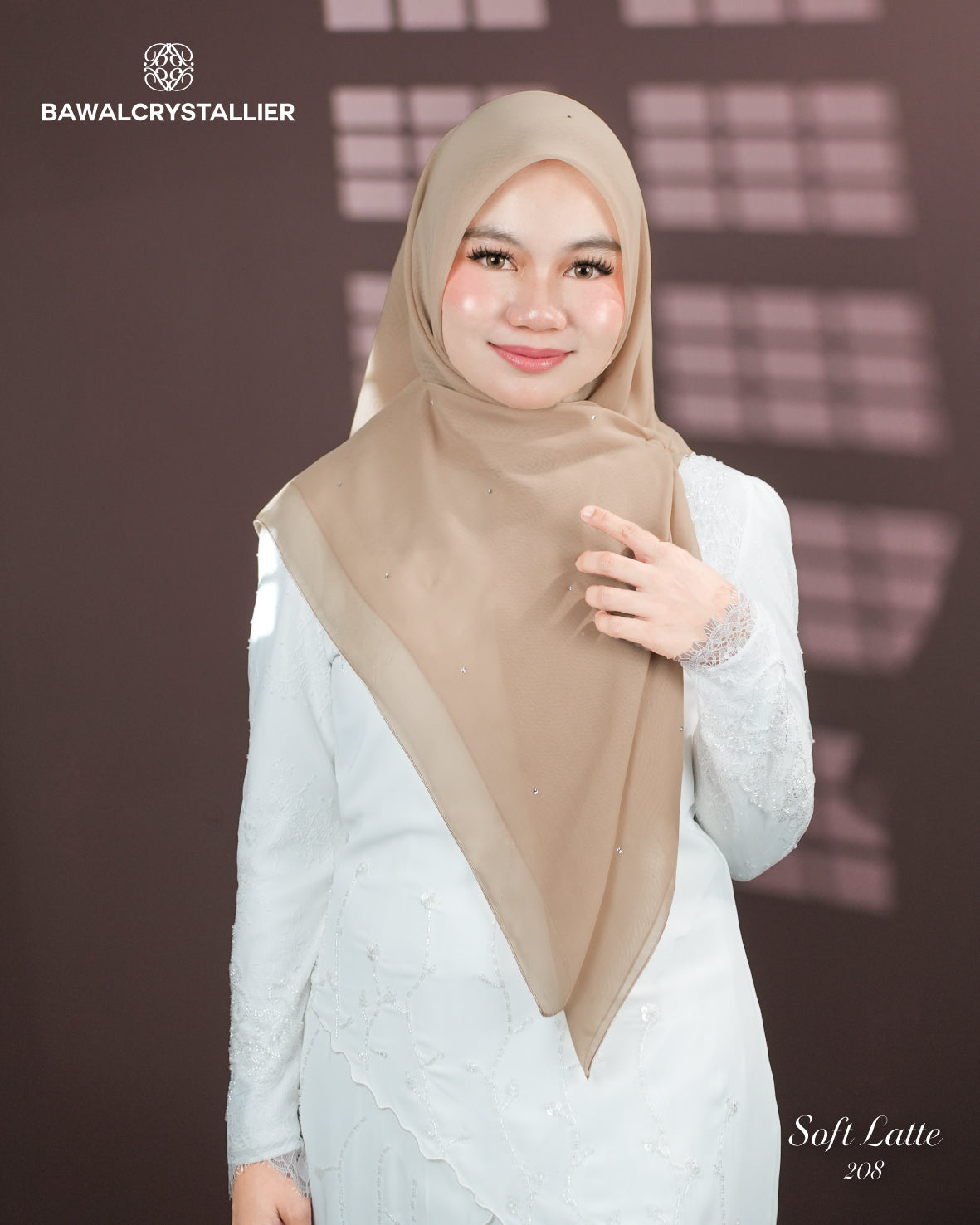 CRYSTALLIER BATU TABUR SOFT LATTE (208)