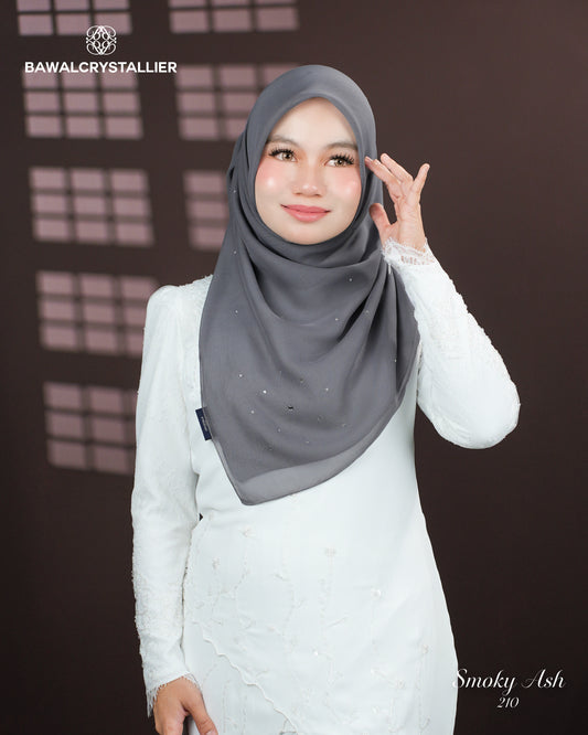 CRYSTALLIER BATU TABUR SMOKY ASH (210)