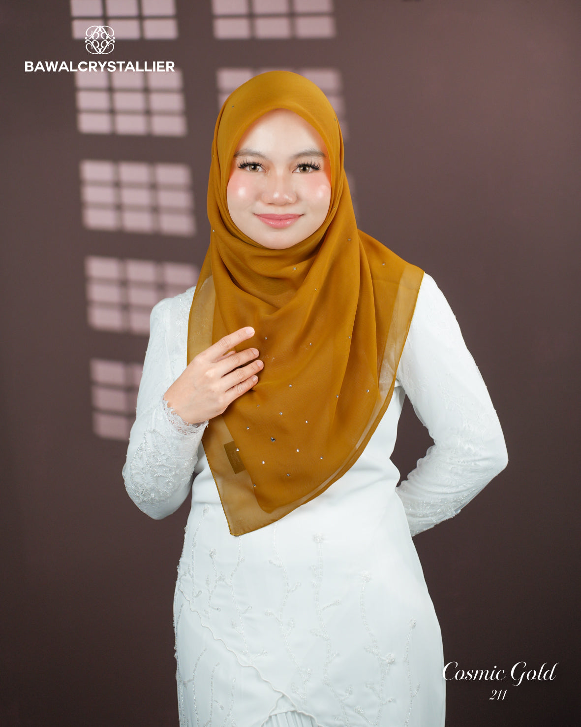 CRYSTALLIER BATU TABUR COSMIC GOLD (211)