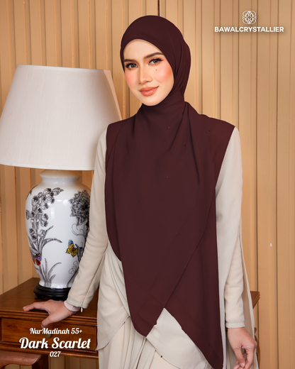 CRYSTALLIER NUR MADINAH DARK SCARLET 027