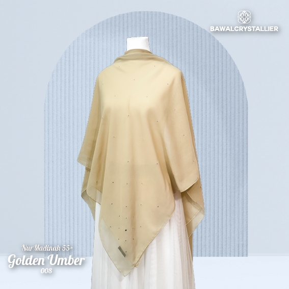 CRYSTALLIER NUR MADINAH GOLDEN UMBER 008