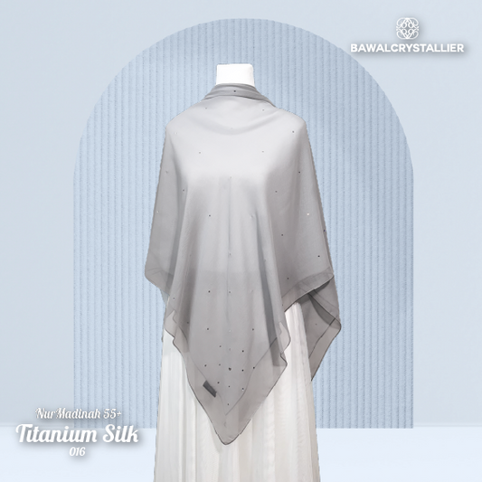 CRYSTALLIER NUR MADINAH TITANIUM SILK 016