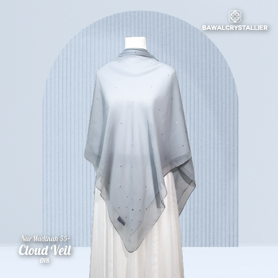 CRYSTALLIER NUR MADINAH CLOUD VEIL 018