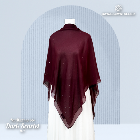 CRYSTALLIER NUR MADINAH DARK SCARLET 027