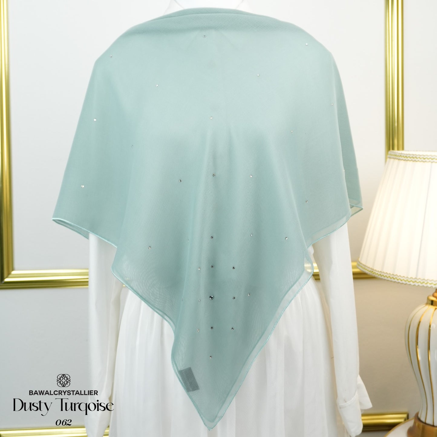 CRYSTALLIER STARDUST ESSENTIAL DUSTY TURQOISE (062)