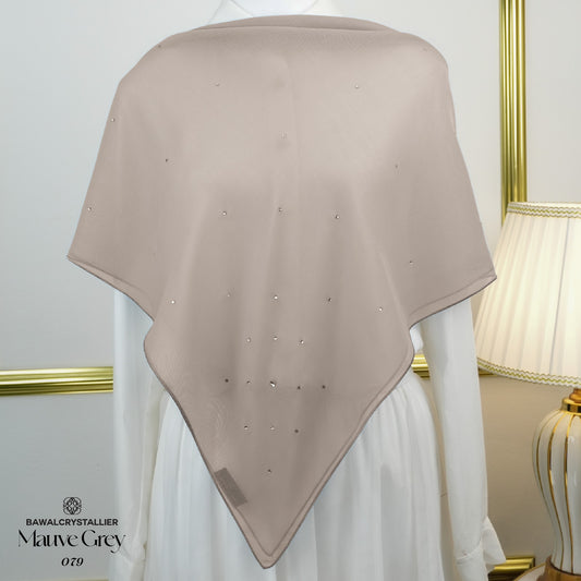 CRYSTALLIER STARDUST ESSENTIAL MAUVE GREY (079)