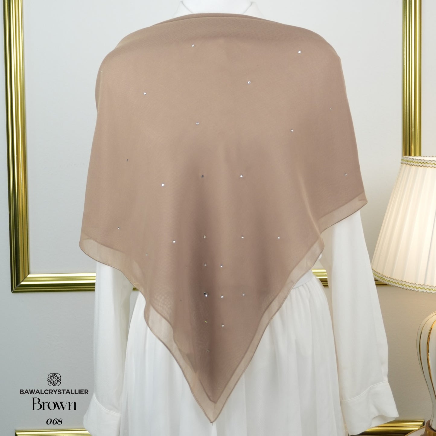CRYSTALLIER BATU TABUR BROWN (068)
