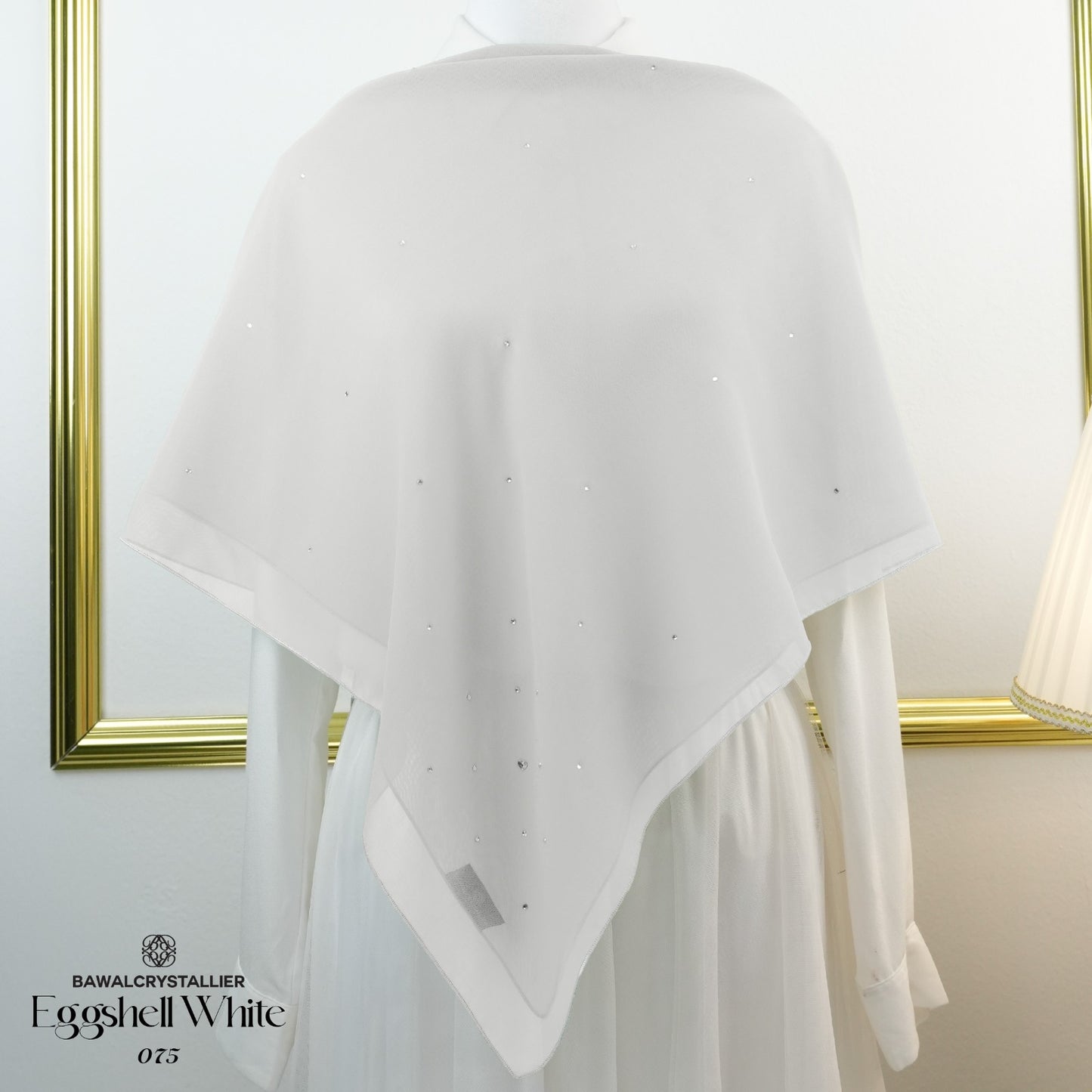 CRYSTALLIER STARDUST ESSENTIAL EGGSHELL WHITE (075)