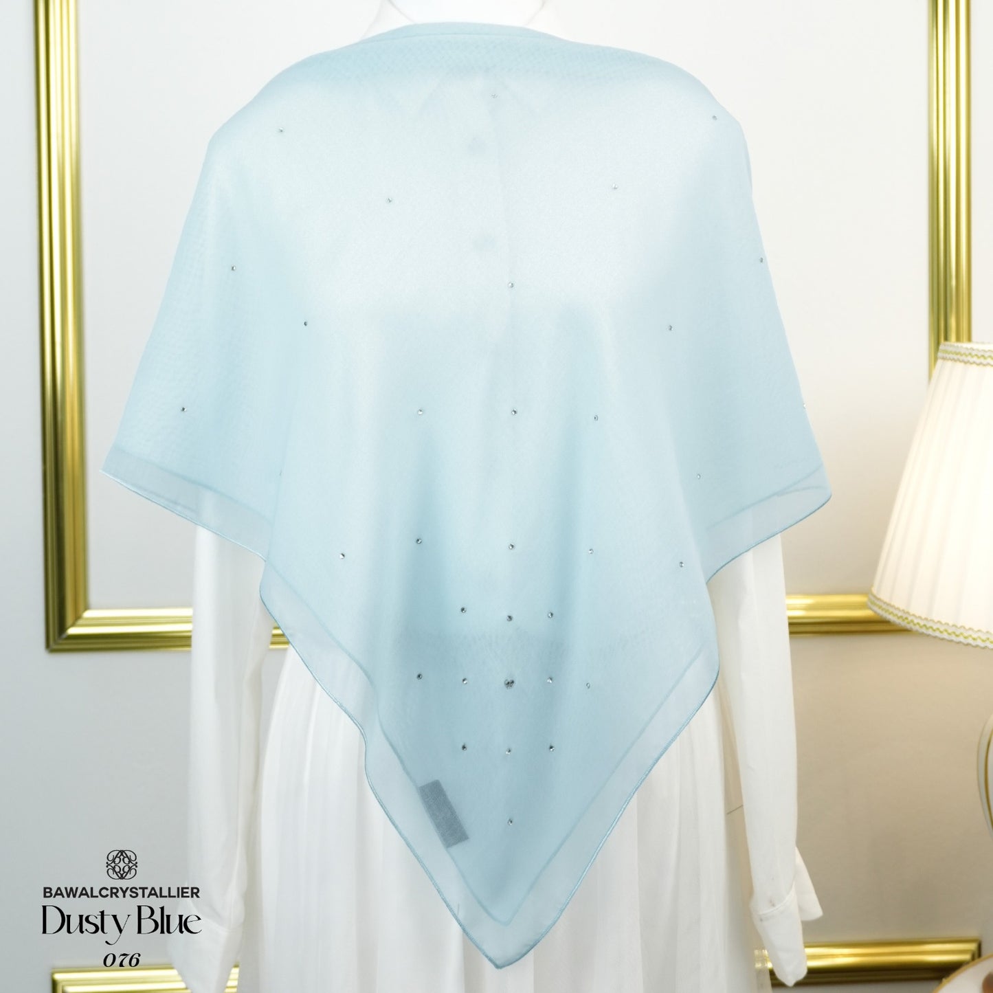 CRYSTALLIER STARDUST ESSENTIAL DUSTY BLUE (076)