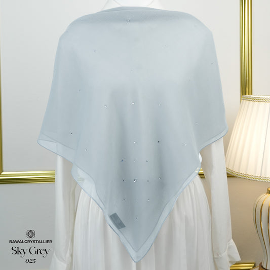 CRYSTALLIER STARDUST ESSENTIAL SKY GREY (025)