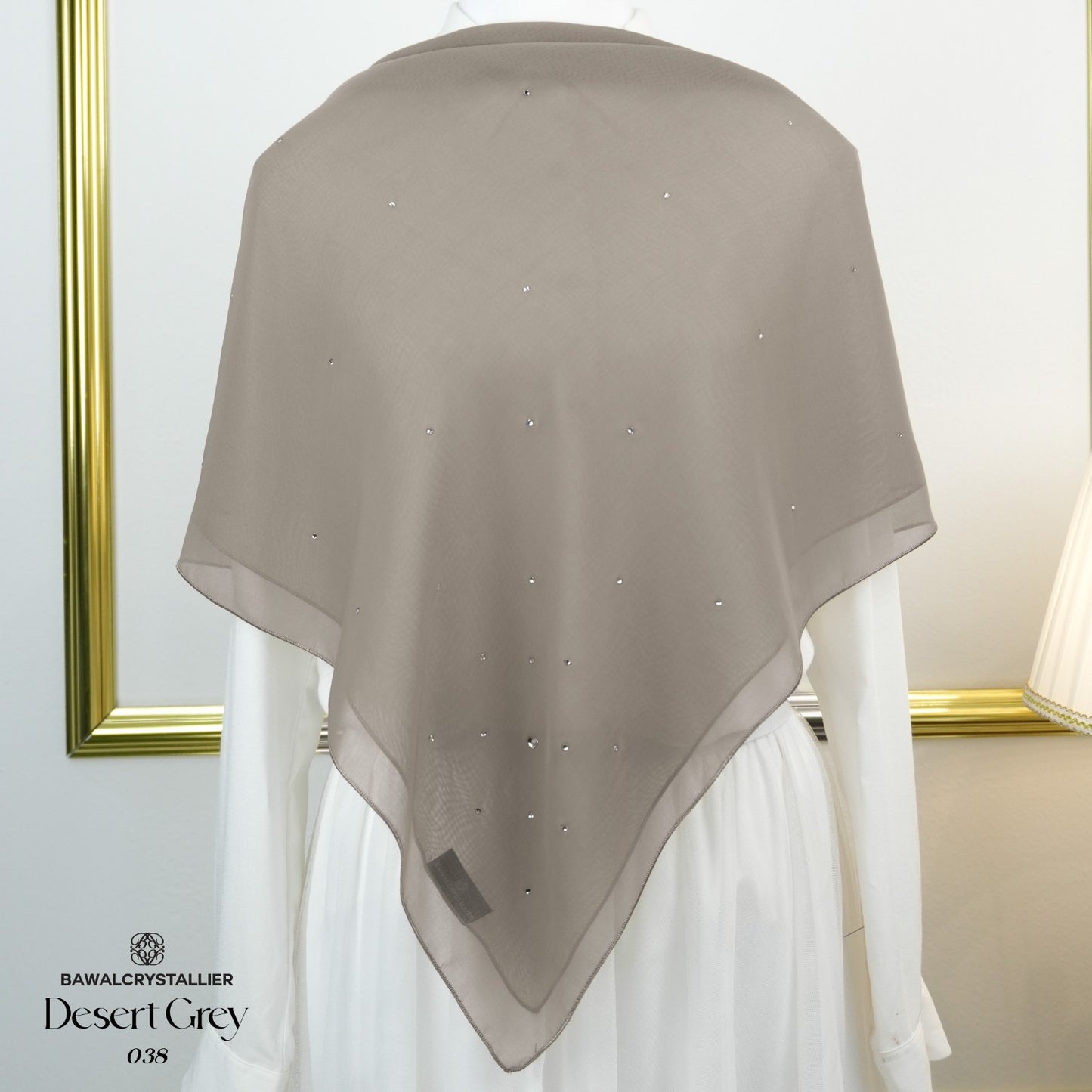 CRYSTALLIER STARDUST ESSENTIAL DESERT GREY (038)