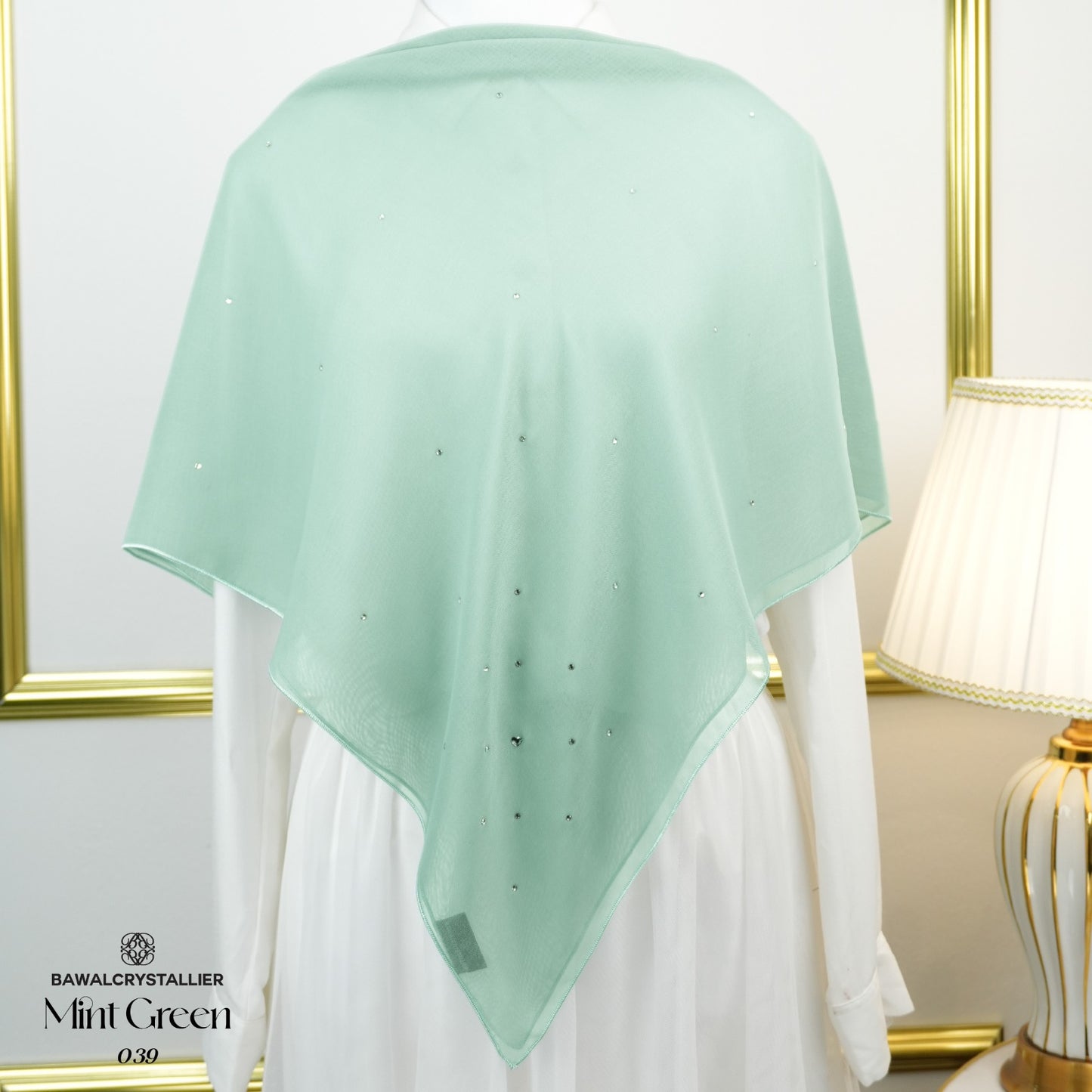 CRYSTALLIER STARDUST ESSENTIAL MINT GREEN (039)