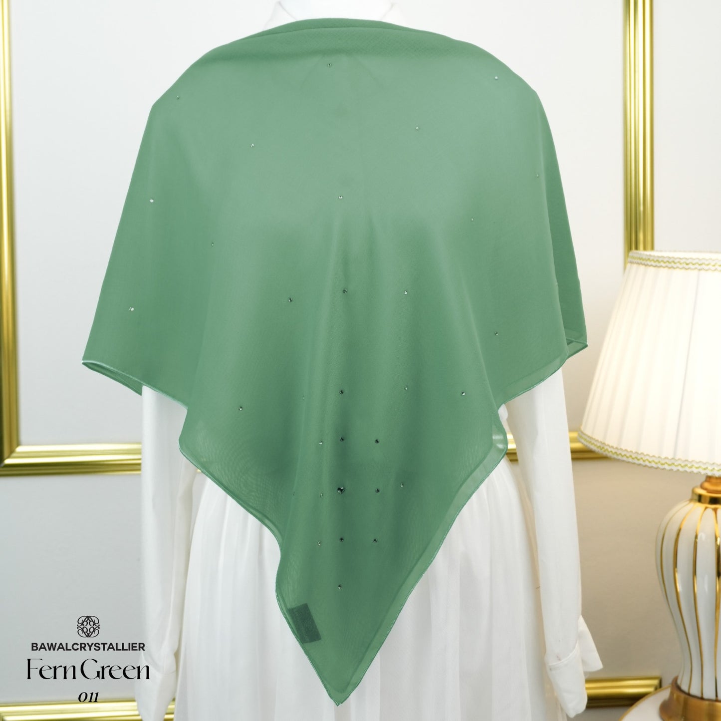 CRYSTALLIER STARDUST ESSENTIAL FERN GREEN (011)