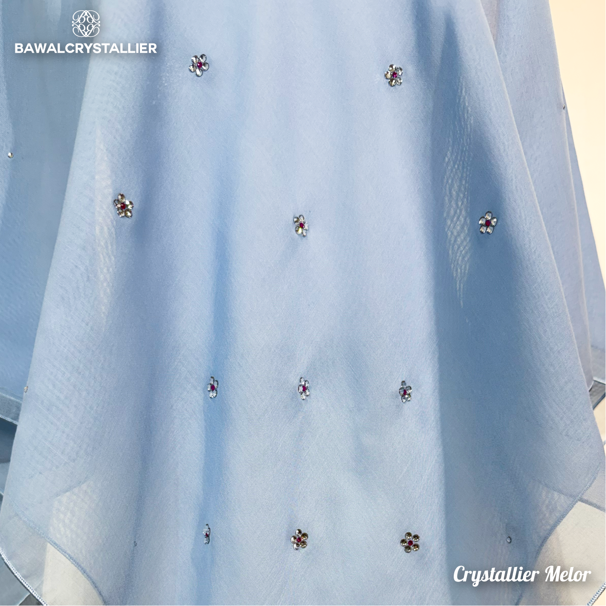 CRYSTALLIER MELUR BIDANG 45