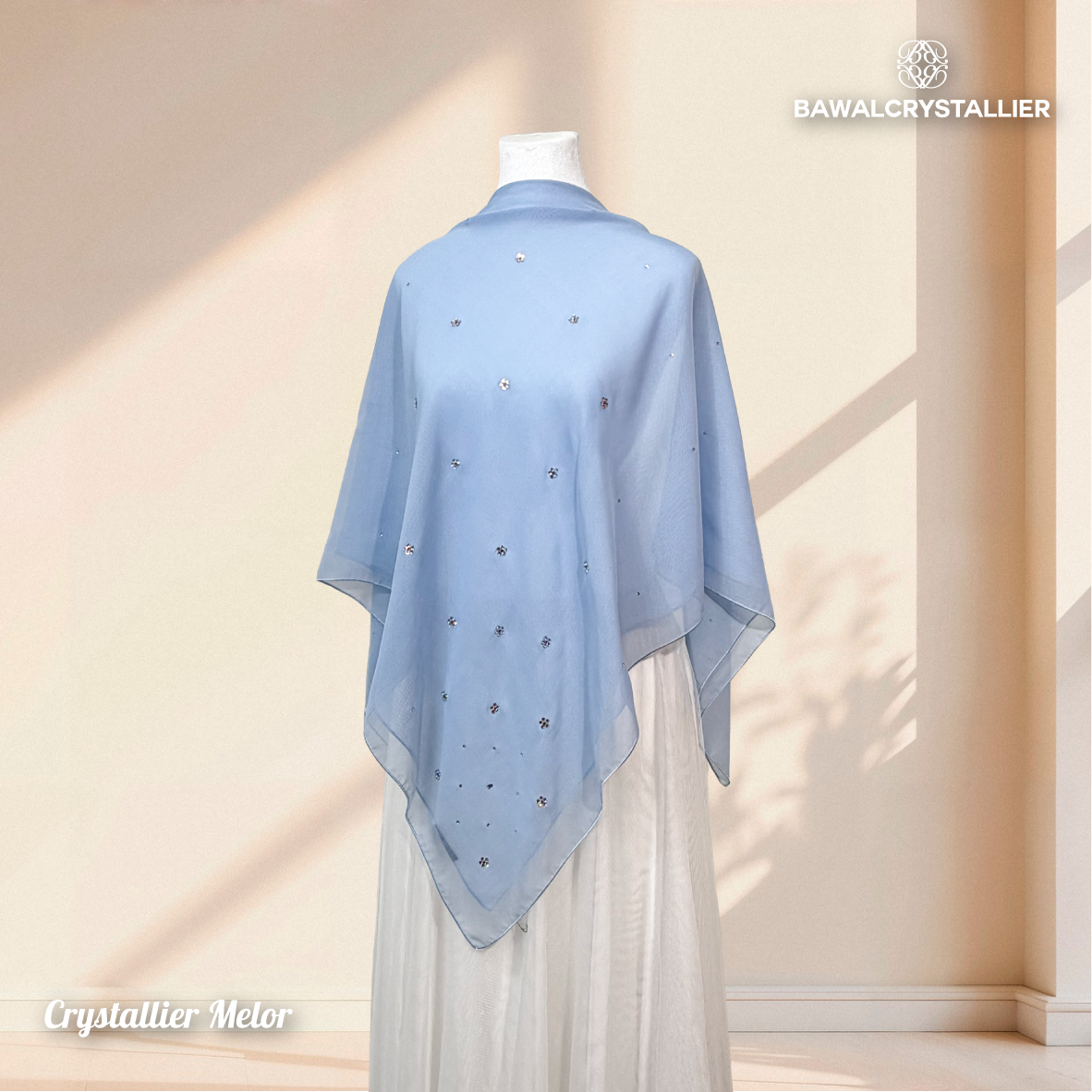 CRYSTALLIER MELUR BIDANG 45